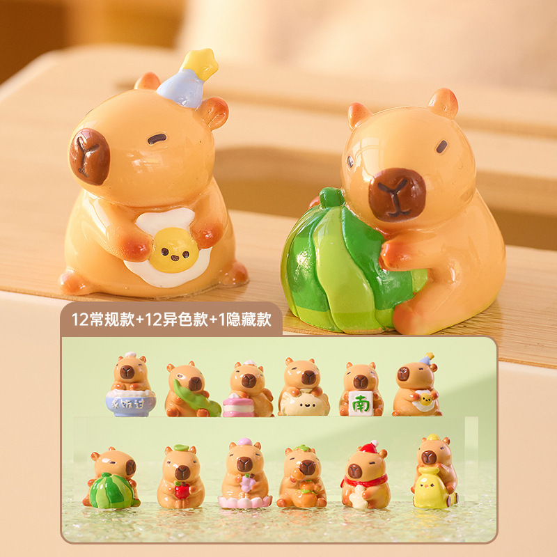 新しいかわいいハンドメイド泣き顔デイリー第 2 ブラインドボックスクリエイティブ樹脂デスクトップ車の装飾ホリデーギフト|undefined