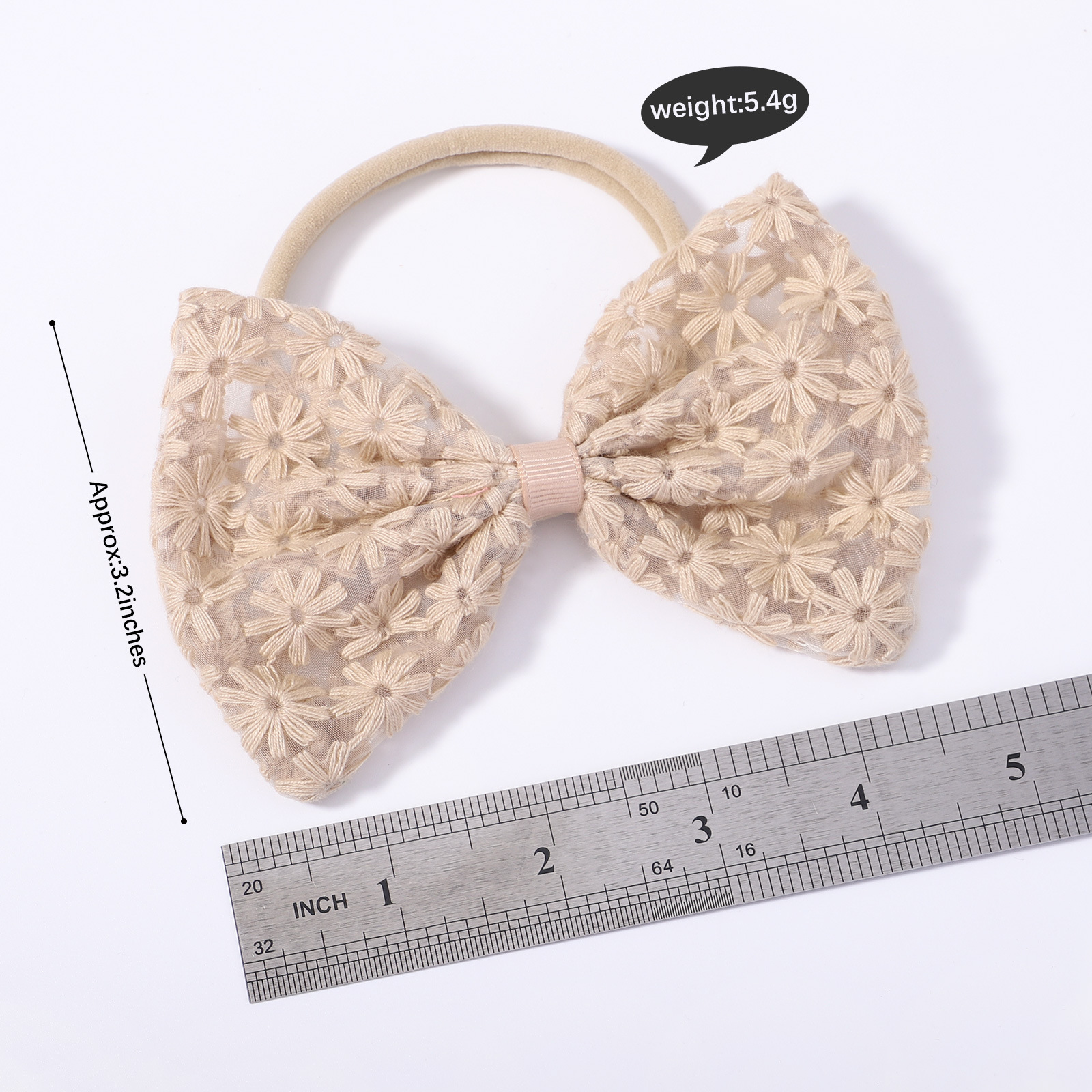 Cute Bow Knot Cloth Hair Tie display picture 3