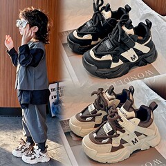 網面ファッション子供運動靴2025年春秋女の赤ちゃんの柔らかい底のカジュアルな靴の男の子の運動靴