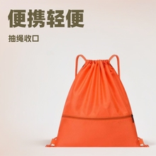 亚马逊束口袋便携篮球包抽绳双肩包游泳包户外运动多功能背包束口