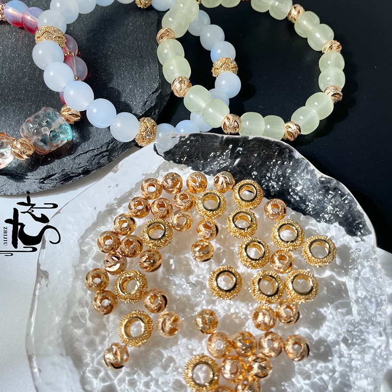 Copper wheel with zircon
