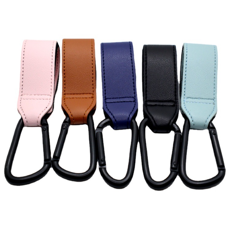 Carro DE LOS NIÑOS gancho de Velcro pu gancho de cochecito mosquetón portátil coche eléctrico gancho de la motocicleta