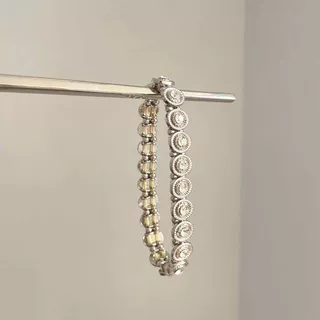 Vintage古着 Full of diamond bubbles手环