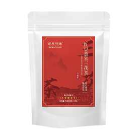 百草印象红豆薏米三茯茶75克甄选原材草本萃取代用茶养生茶茶包