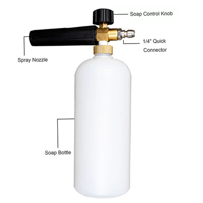 Car cleaning tools Nozzle High-Pressure Car Wash Water - no-1-pa-foam-pot