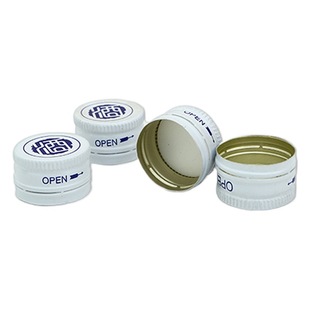 Wine bottle aluminum cap aluminum spiral mouth bottle cap essential oil glass bottle cap oral liquid bottle cap metal bottle screw cap