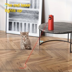 新しい自動レーザー猫じゃらし新しい USB 充電赤外線クロスボーダー