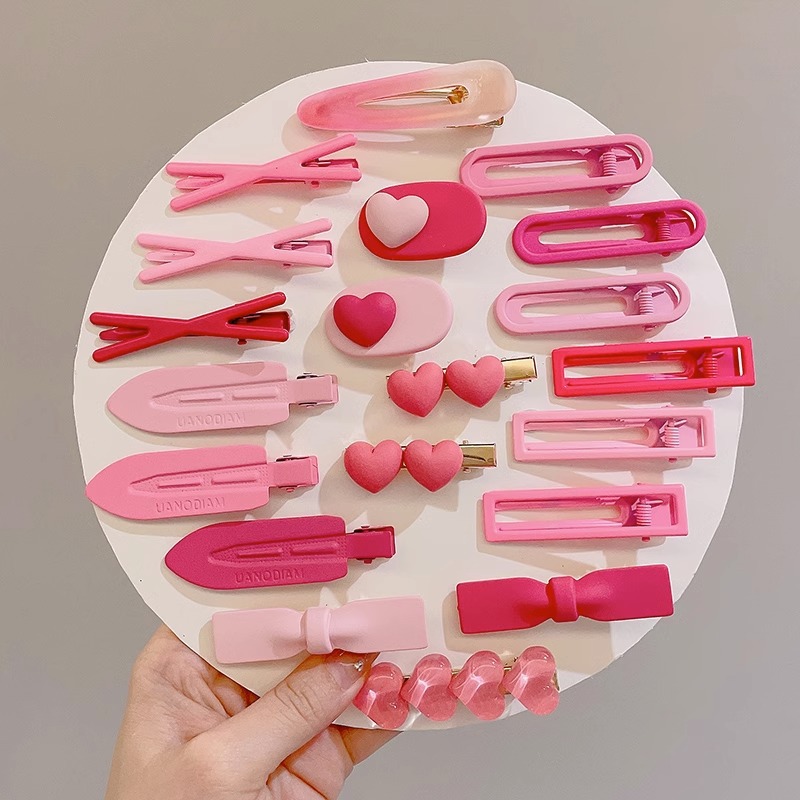 Horquilla de dopamina clip lateral femenino flequillo de sentido avanzado clip pequeño roto horquilla de moda clip lateral lindo clip bb clip tocado