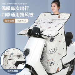 電気自動車の防風は中厚四季通用の両面の小型バッテリーのオートバイの防水防風カバーの春と秋の薄いタイプです。