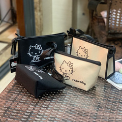 HelloKitty genuine authorized Korean version bow cosmetic bag cosmetic bag coin purse mobile phone bag
