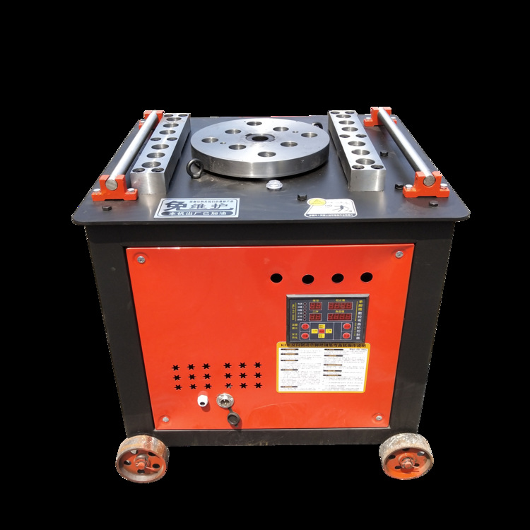 Máquina de doblar barras de acero totalmente automática barra de acero redonda de acero roscada barra de acero dobladora de barra de acero pequeña máquina de doblar barra de acero