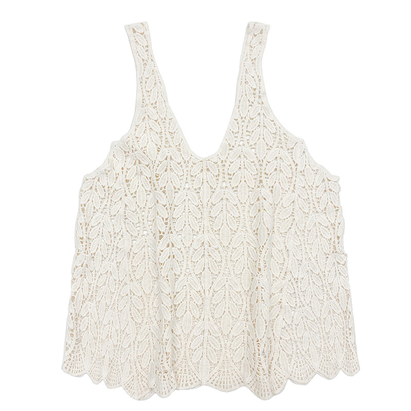 Retro knitted vest