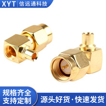 SMA�����^���ᾀ SMA-JW-B2 ���^��ʽ 90��ֱ�Ǻ��� RG405��