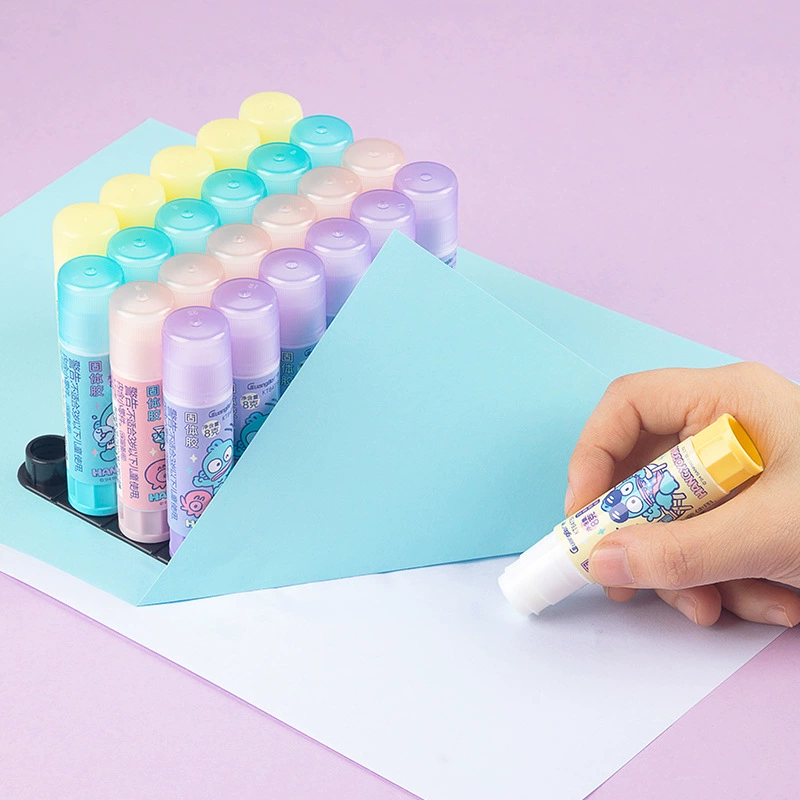 广博 Cartoon quality white glue stick for students, DIY