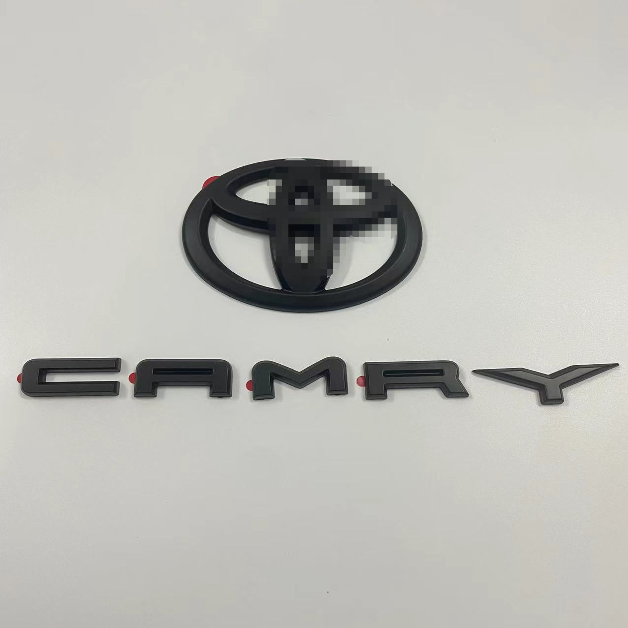 Suitable for Camry XSE cover car logo Toyota CAMRY label ABS modified car logo tail box cover logo