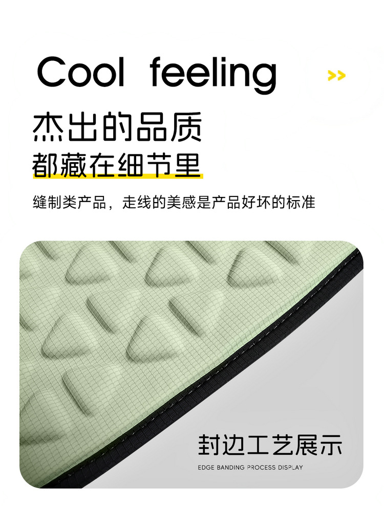 Factory direct new summer biotechnology cold car seat cushion office seat cushion sofa cushion truck cushion
