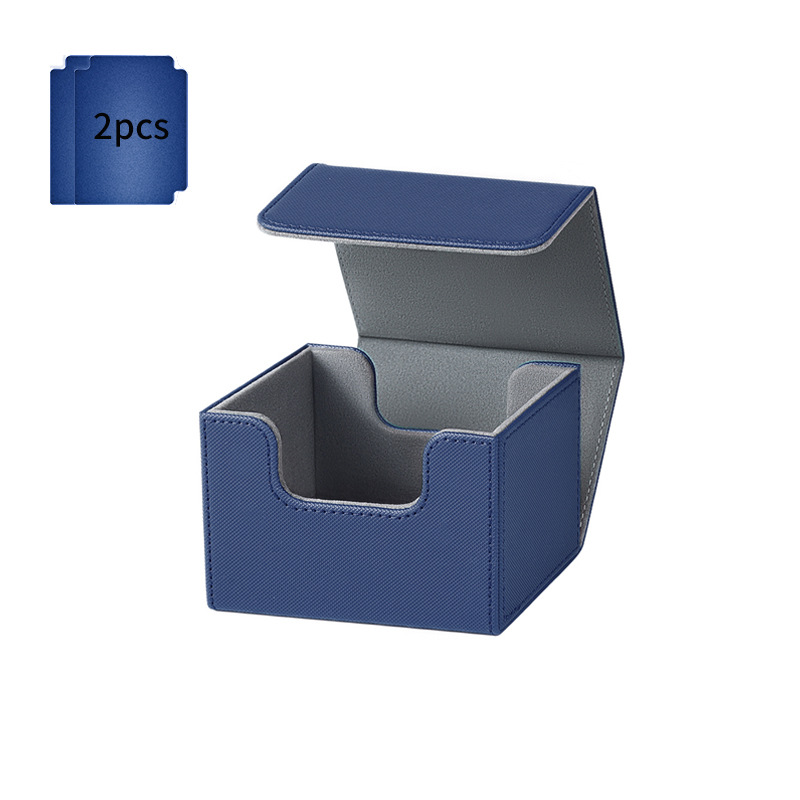 측면 삽입 상자 100+ 파란색(파란색 스페이서 2개와 함께 제공)