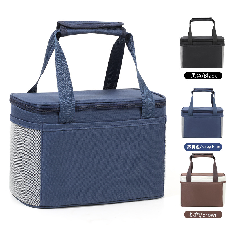 Nuevo paquete de aislamiento térmico de gran capacidad de color cruzado venta caliente al aire libre paquete de hielo con bolsa de almuerzo bolsa de almuerzo de oficina