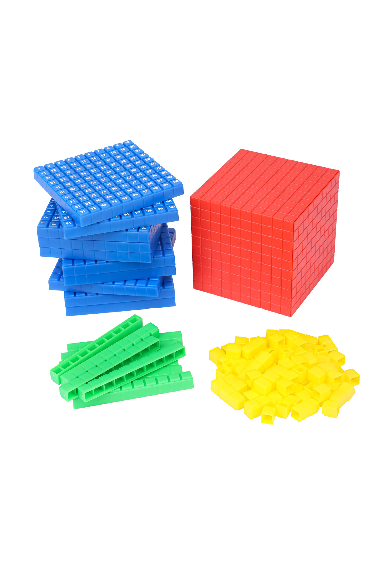Partículas decimales de cuarto orden, juguetes para niños, bloques de rompecabezas, matemáticas ensambladas, ayudas didácticas, cubo transfronterizo, geometría cognitiva