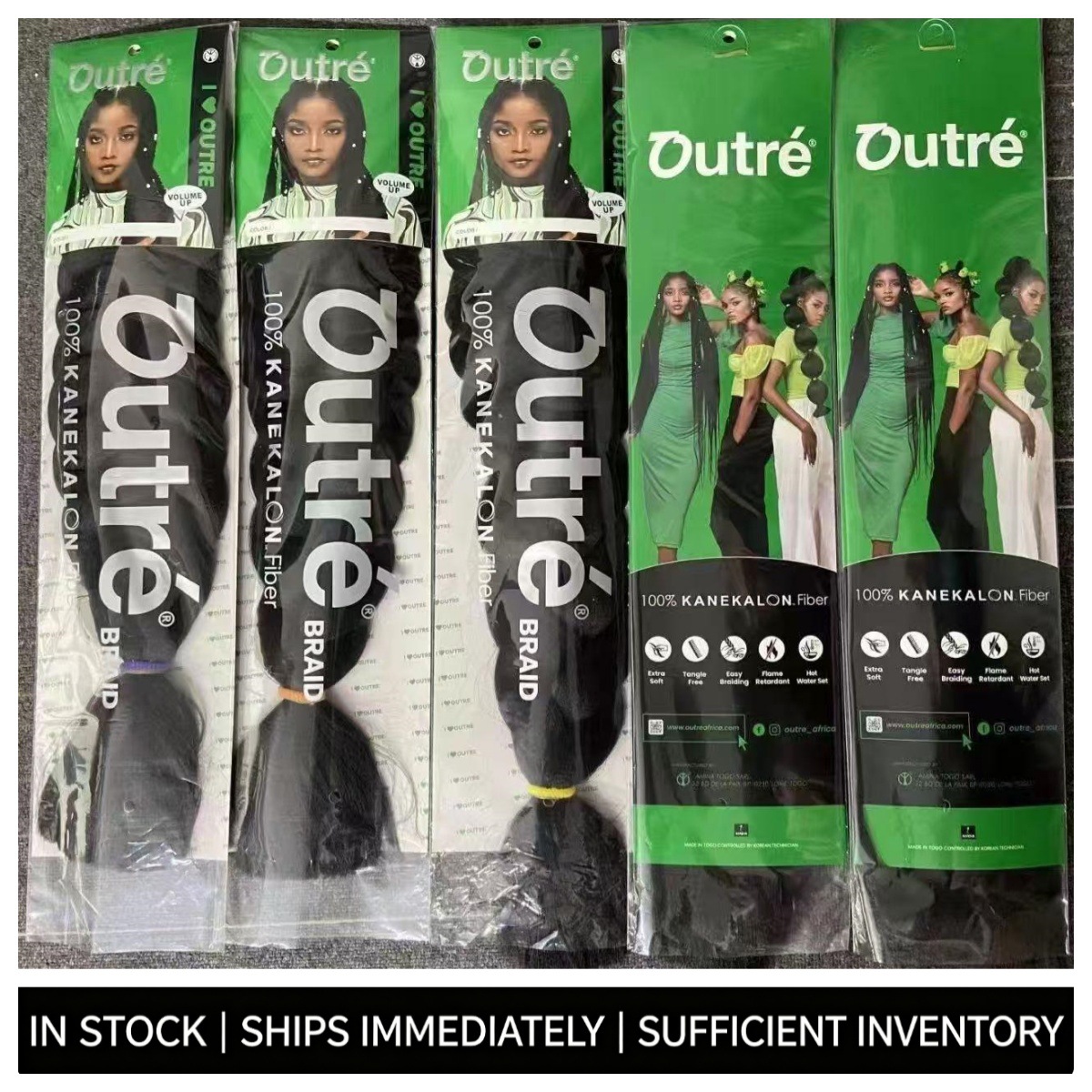 outre tinte fibra química trenza grande Jumbo trenza cabello 165g 82 pulgadas pelucas de trenza sucia africana