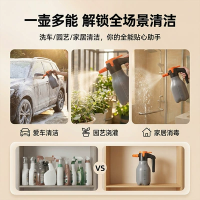 Electric spray bottle for car washing, Car cleaning tools