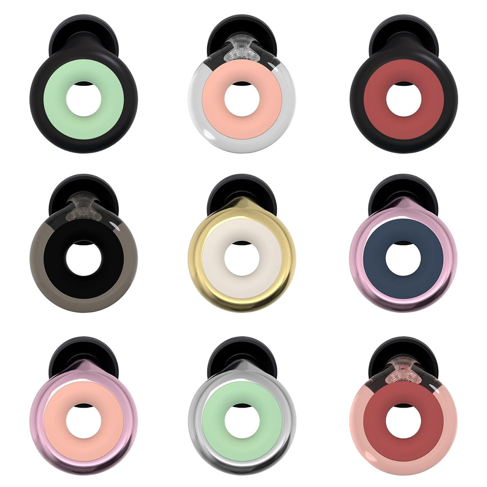 Los nuevos tapones para los oídos de silicona reducen el ruido adicional de 5 dB accesorios ajustables según sea necesario
