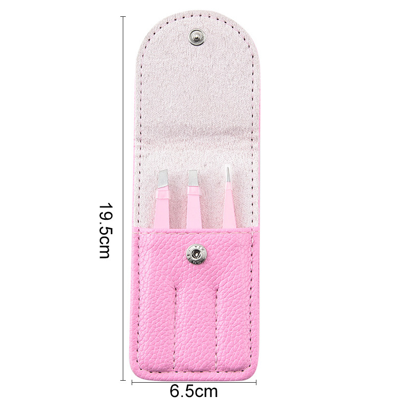 Hombres y mujeres pinzas de acero inoxidable ceja profesional ceja clip clip