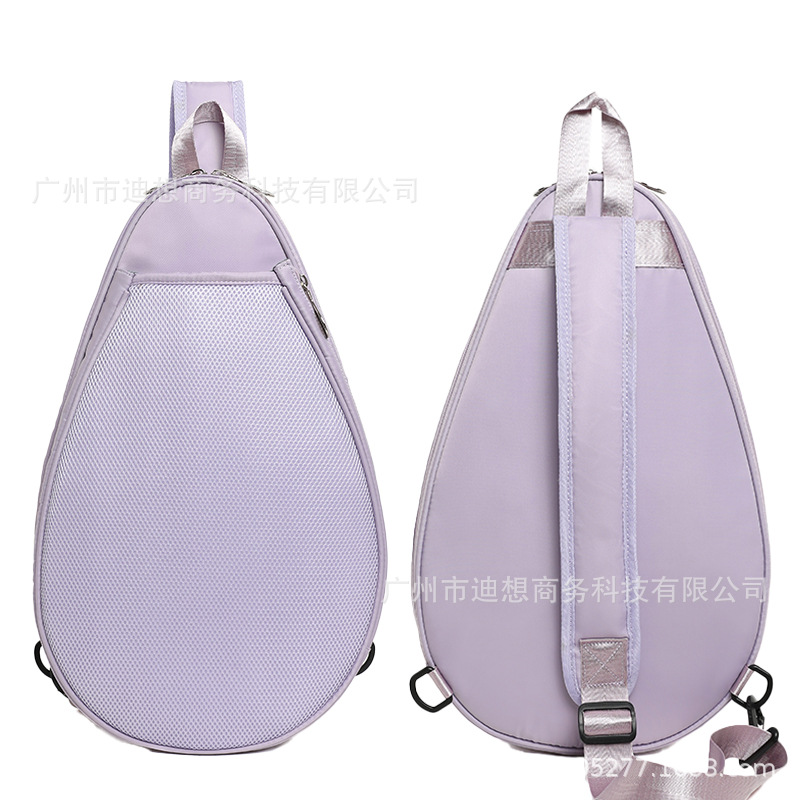 Bolsa de raqueta de tenis un hombro inclinado en tramo 2025 nuevo tipo de bolsa de pelota deportiva ligera al aire libre bolsa de raqueta de bádminton bolsa de entrenamiento image 3