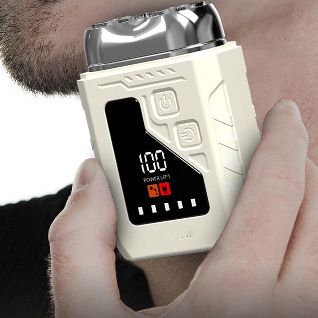 Mini Electric Shaver For Men Multifunctional Beard Trimmer And Nose Hair Trimming Scissors Portable Personal Care Appliance_voghion.com