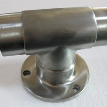 304不锈钢三通接头精铸件-东莞石龙不锈钢脱蜡精密铸造厂家