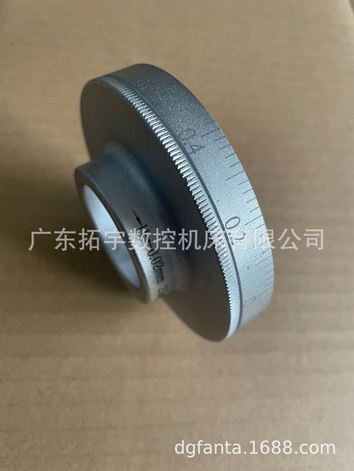 台湾立式摇臂铣床机身零配件C87 升降刻度环 2.5mm全铝新机原装