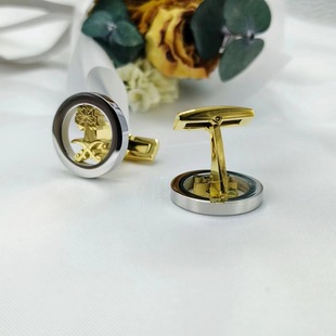French shirt cufflinks metal accessories cuff studs business high-end French men's cufflinks