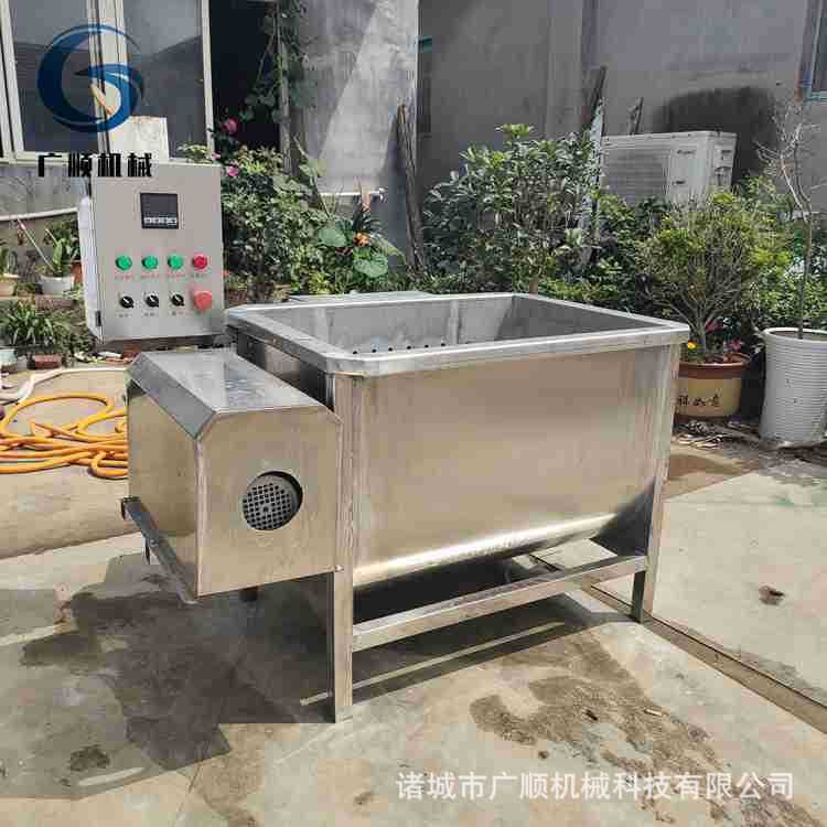 家禽搅拌烫池 自动搅拌烫池家禽屠宰设备 鸡鸭鹅控温搅拌烫池