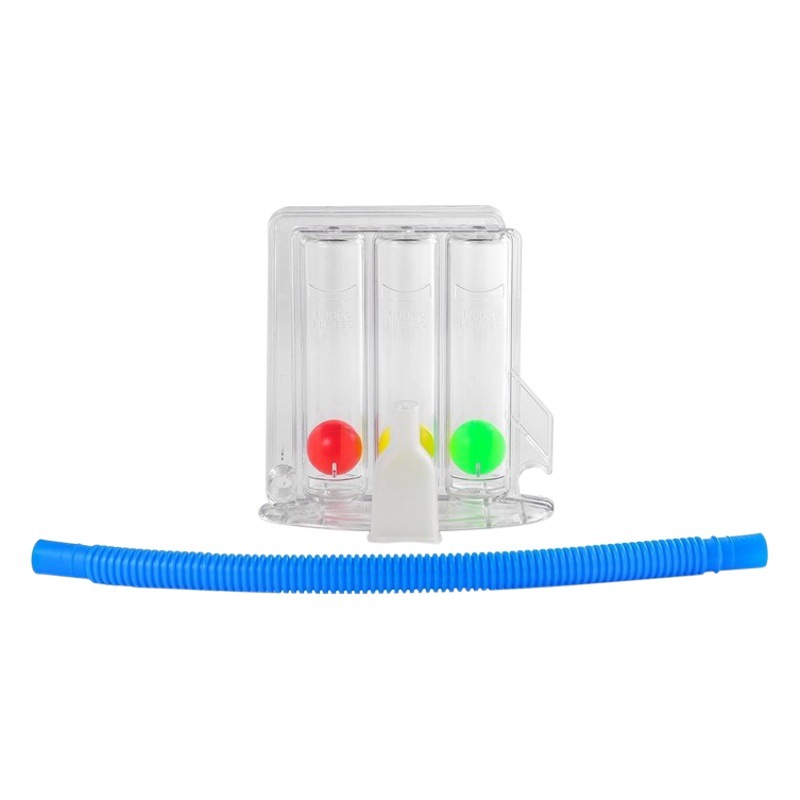 呼吸トレーニング器具 三球体肺活量トレーニング 肺機能運動 呼吸トレーニング器具