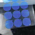 蓝色PE透明保护膜 硅胶三层pet保护膜印刷精美不掉色蓝色保护膜