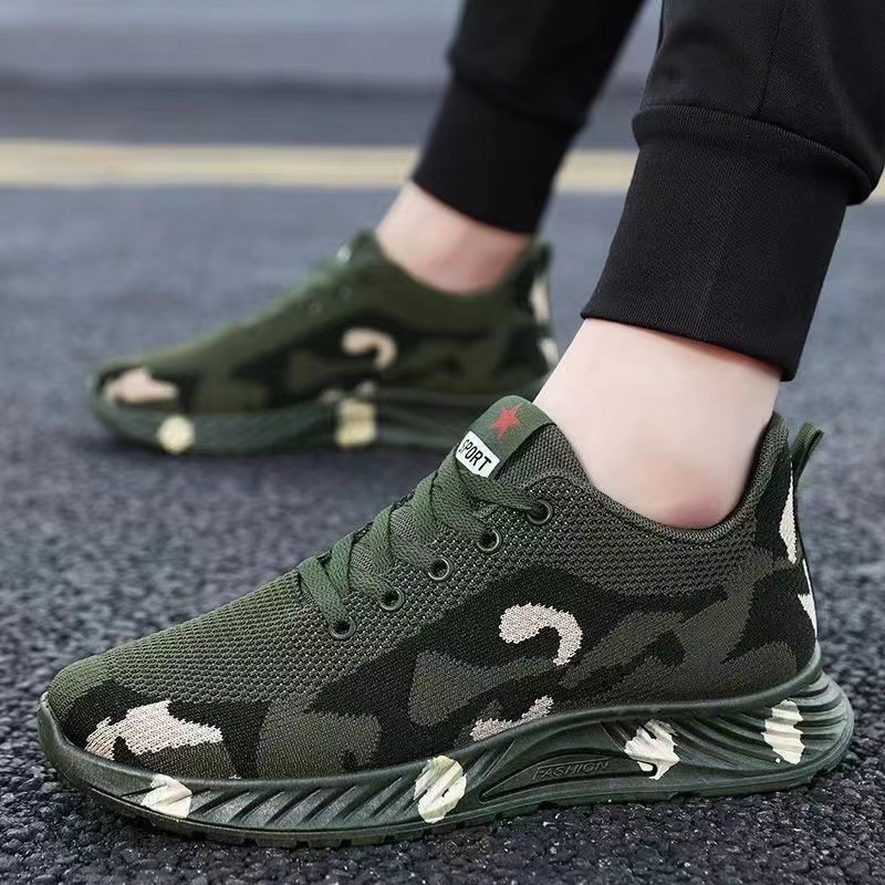 Spring and autumn new camouflage shoes for men