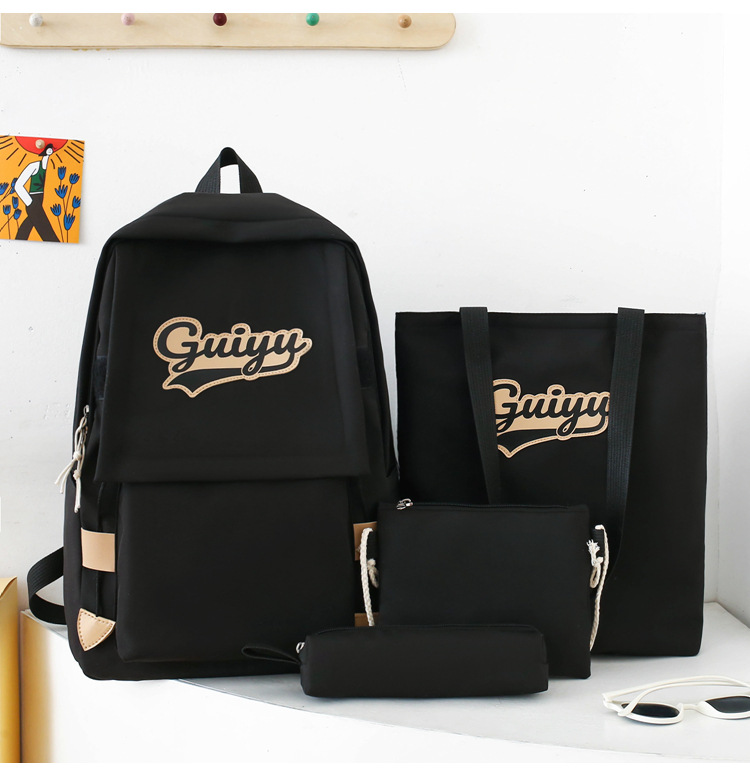 Zaini per bambini Zaino di grande capacità per studenti delle scuole medie Zaino di nicchia per studenti delle scuole superiori Zaino per ragazze della foresta_voghion.com