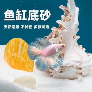 Natural fish tank landscaping base sand aquarium landscaping decorative wood grain stone stone paving surface turtle base sand hydroponic landscaping
