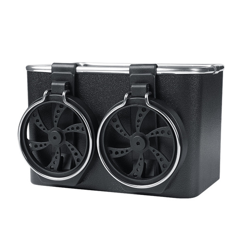 Car armrest box storage box multi-functional creative water cup holder storage box car tissue box