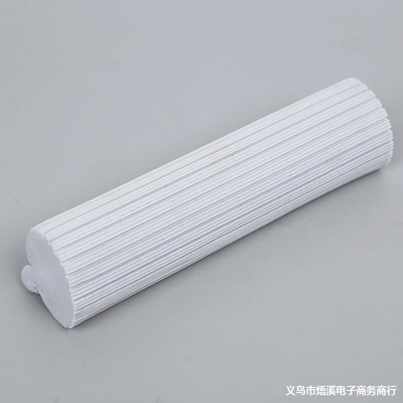 海绵拖把头滚轮式替换装通用型胶棉替换头家用28小号27大号38棉头
