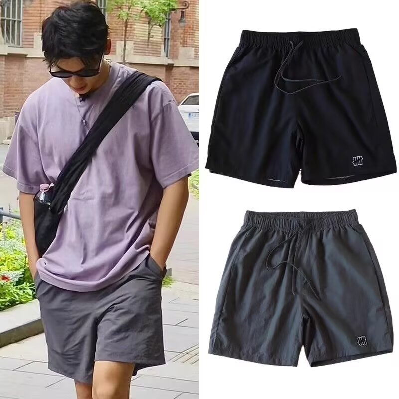 Wholesale Casual Shorts Men's Clothing 2025 Summer New Versatile Casual Loose Quick-Drying American Trendy Brand Quarter Pants for Men