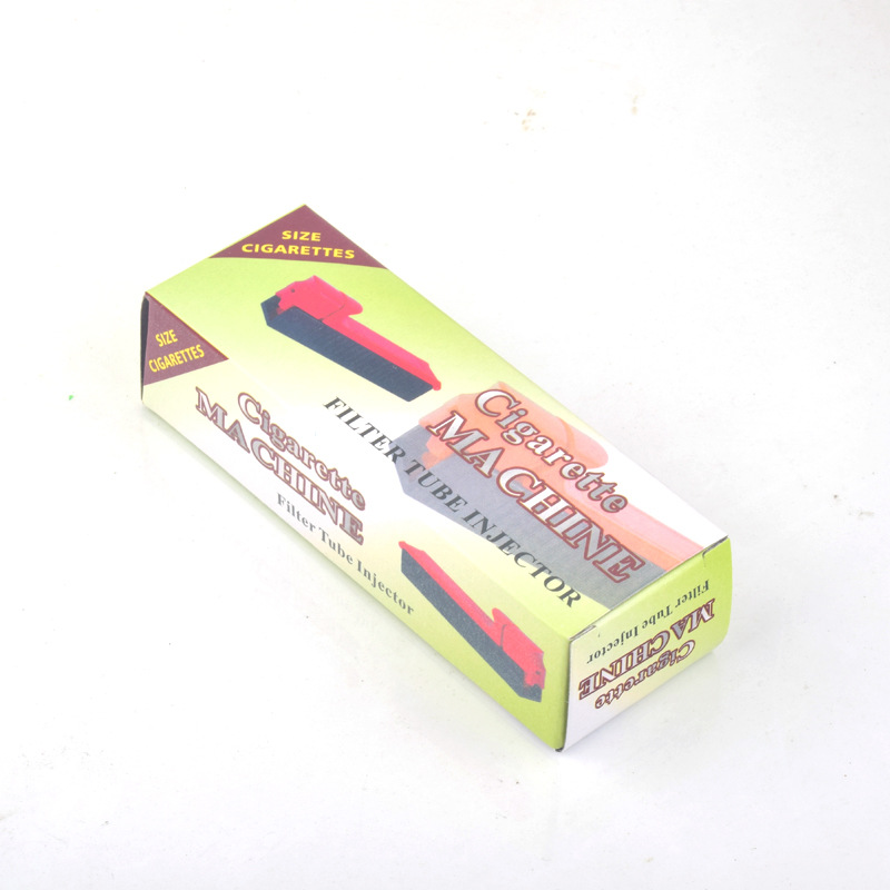 Enrollador de cigarrillos manual, máquina de anillo de humo doméstica, llenador automático de cigarrillos, máquina de cigarrillos portátil pequeña de 8 mm