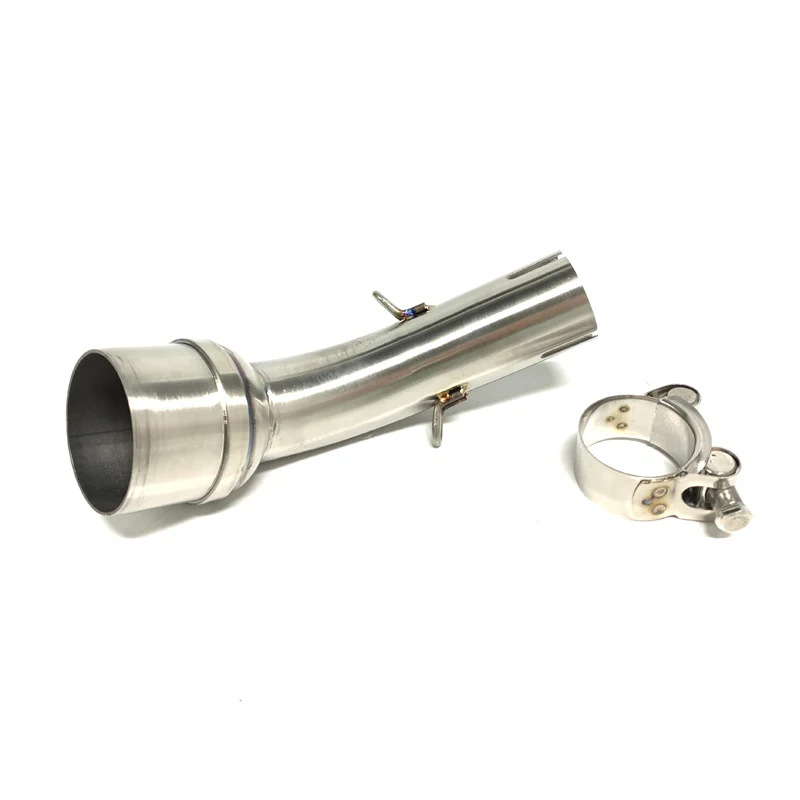 Suitable for Yamaha R25 R3 Mt03 Mt25 2015-2020 Modified Exhaust Pipe Stainless Steel Mid-Section Adapter