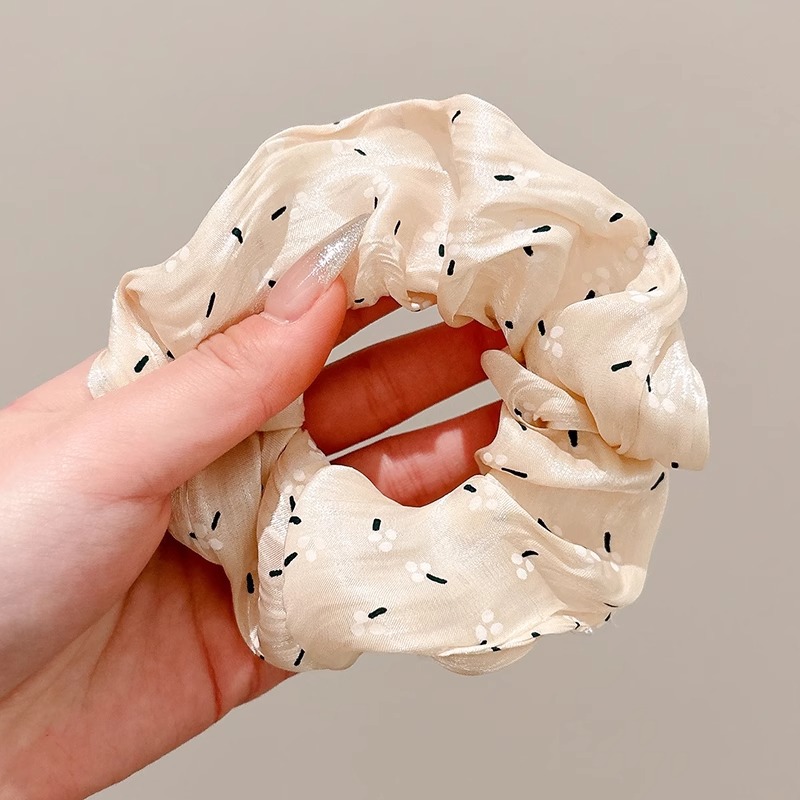 El encaje francés punto de onda arco intestino grueso anillo de cabello para mujeres de alta calidad cuerda de cabello de alta elasticidad cuerda de cabello adornamiento