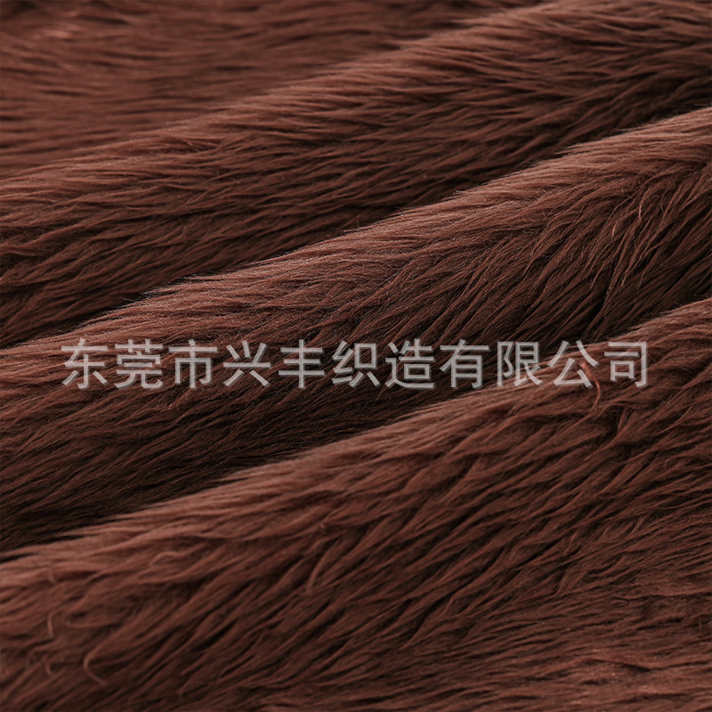 現物の3cm洗水ウサギの毛のローラー93色のおもちゃの服装の家庭用紡績の靴の材料の人造の長い毛の生えた生地の落水した毛