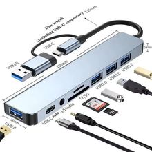 TYPECUSB�ӿ�USB3.0�������Uչ�]8��HUB��X����o����Դ��չ�]