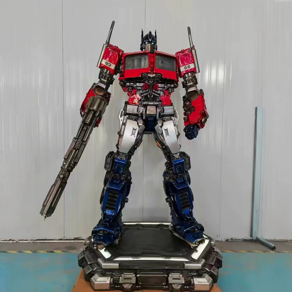 Transformers G1 Series 1:1 Scale Optimus Prime American Comic Transformers Spin-Off Gk Life-Size Statue Figurine Model Display Piece