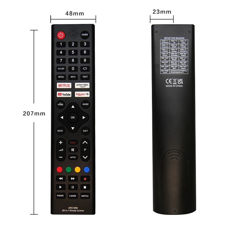 外贸版！RM-L1699 电视机万能遥控器20合一 使用方便|undefined