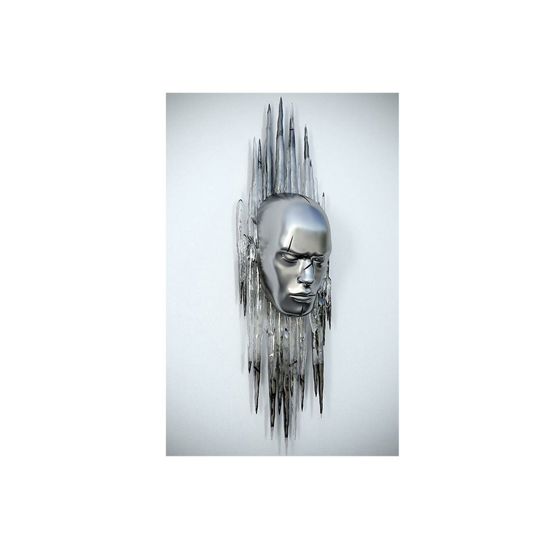 跨境速卖通 亚马逊 TEMU金属人物情侣雕像艺术装饰画客厅餐厅挂画|undefined