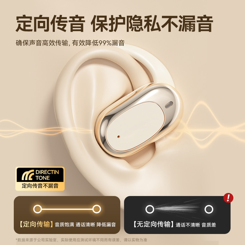 柏林之声无线蓝牙耳机2025新款S300挂耳式超长续航不入耳降噪运动|undefined